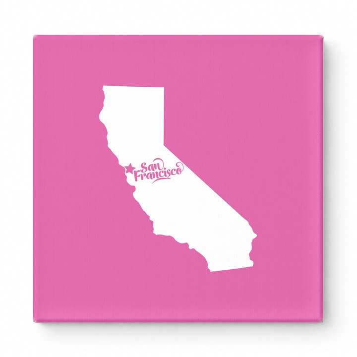 Home Sweet San Francisco — California State Silhouette