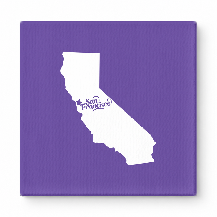 Home Sweet San Francisco — California State Silhouette