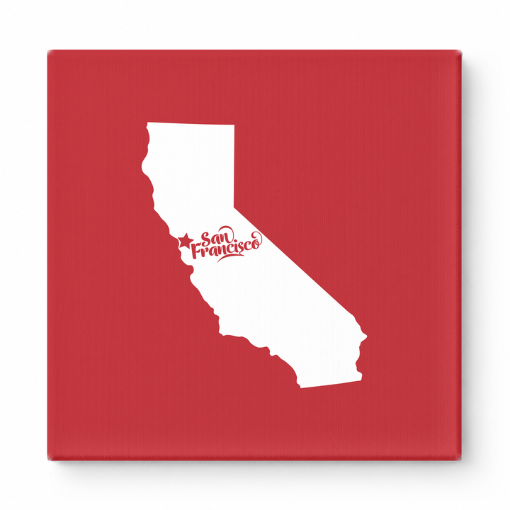 Home Sweet San Francisco — California State Silhouette