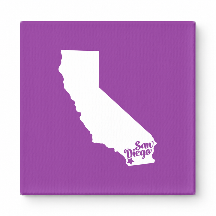 Home Sweet San Diego — California State Silhouette