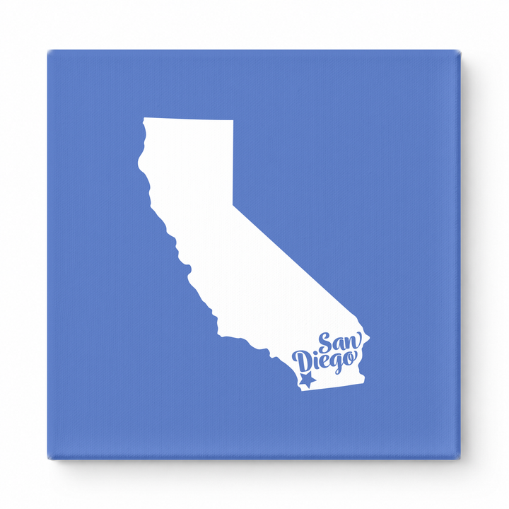 Home Sweet San Diego — California State Silhouette