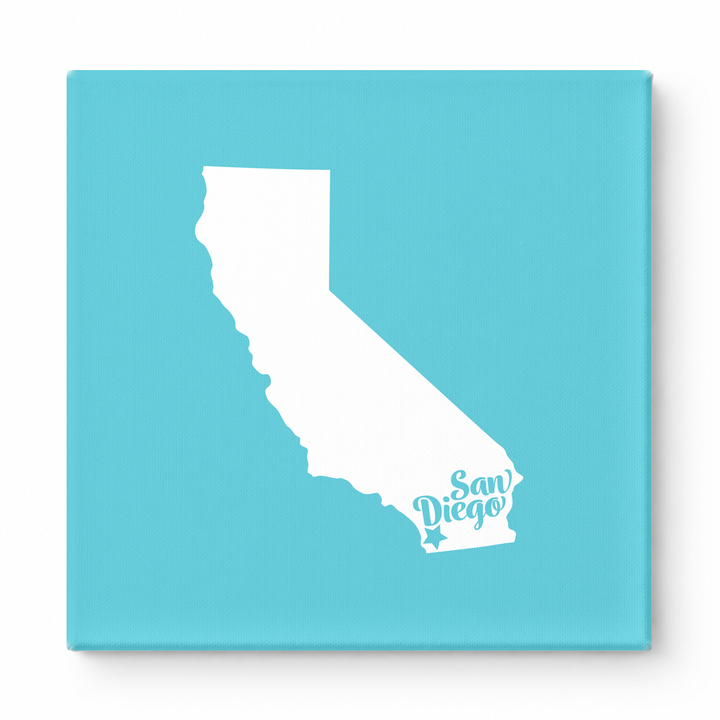 Home Sweet San Diego — California State Silhouette