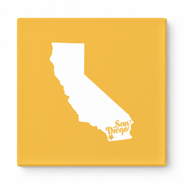 Home Sweet San Diego — California State Silhouette