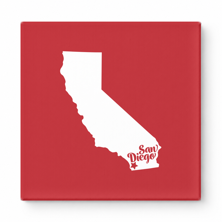 Home Sweet San Diego — California State Silhouette