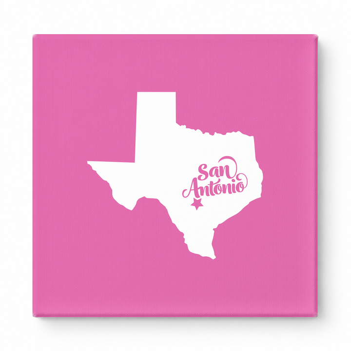 Home Sweet San Antonio — Texas State Silhouette