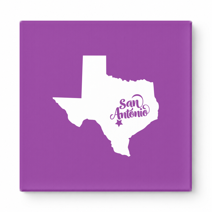 Home Sweet San Antonio — Texas State Silhouette