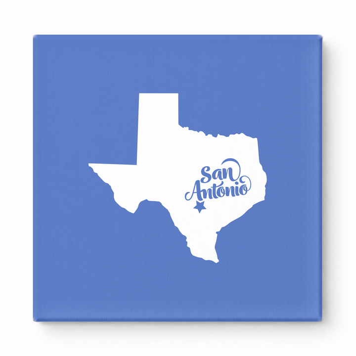 Home Sweet San Antonio — Texas State Silhouette