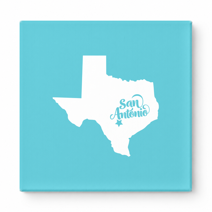 Home Sweet San Antonio — Texas State Silhouette