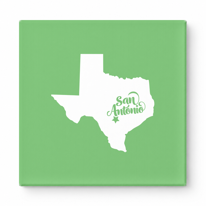 Home Sweet San Antonio — Texas State Silhouette