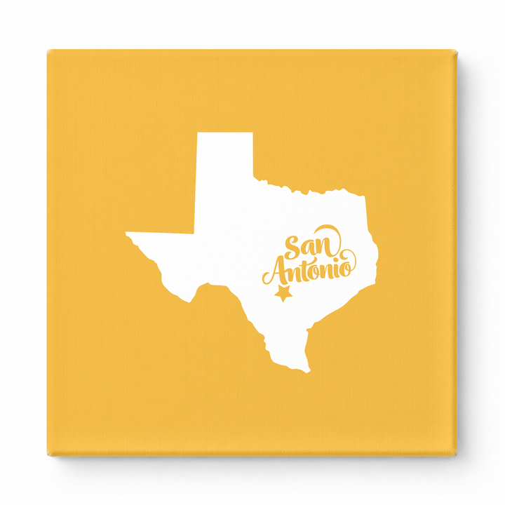 Home Sweet San Antonio — Texas State Silhouette