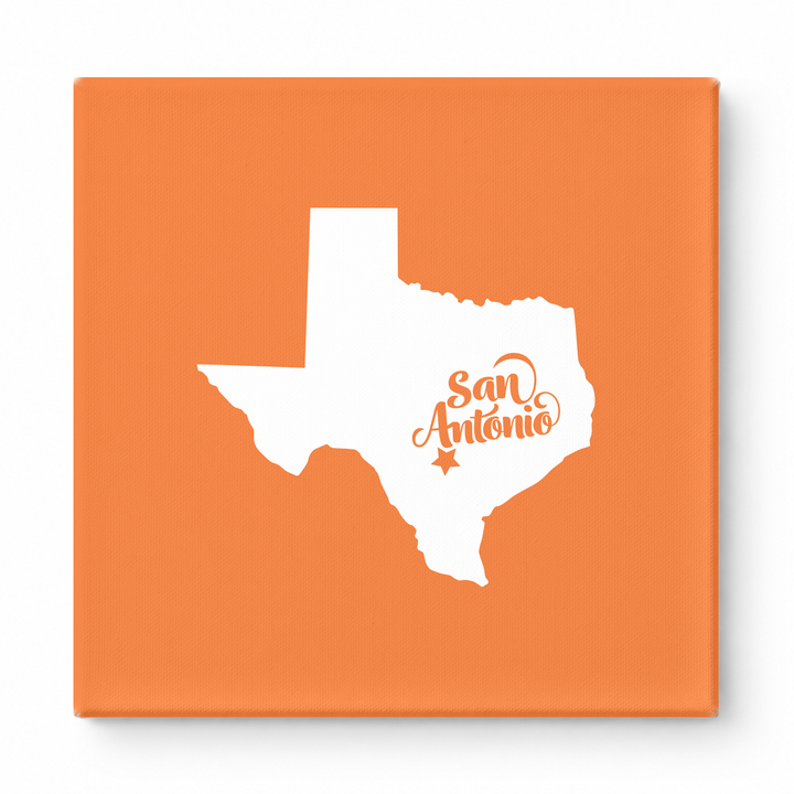 Home Sweet San Antonio — Texas State Silhouette