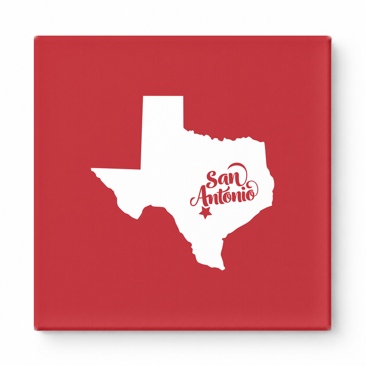Home Sweet San Antonio — Texas State Silhouette