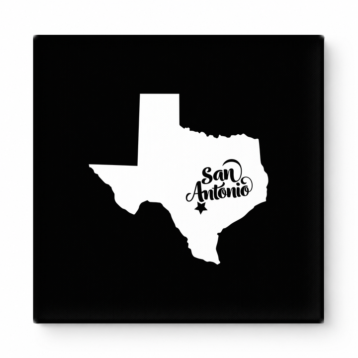 Home Sweet San Antonio — Texas State Silhouette