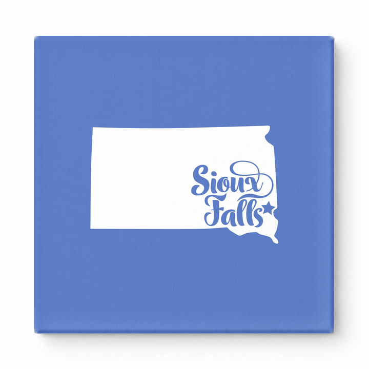 Home Sweet Sioux Falls — South Dakota State Silhouette