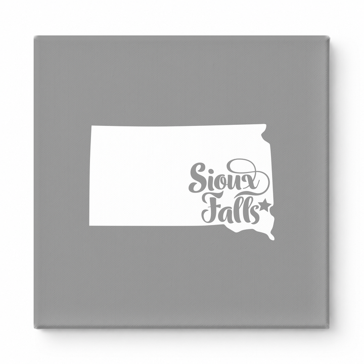 Home Sweet Sioux Falls — South Dakota State Silhouette
