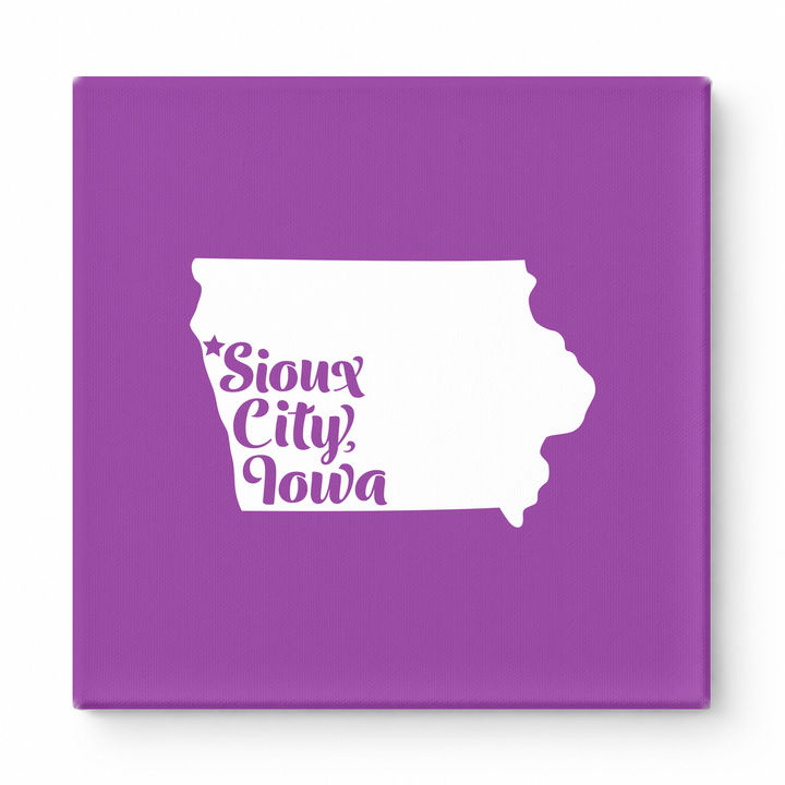 Home Sweet Sioux City — Iowa State Silhouette