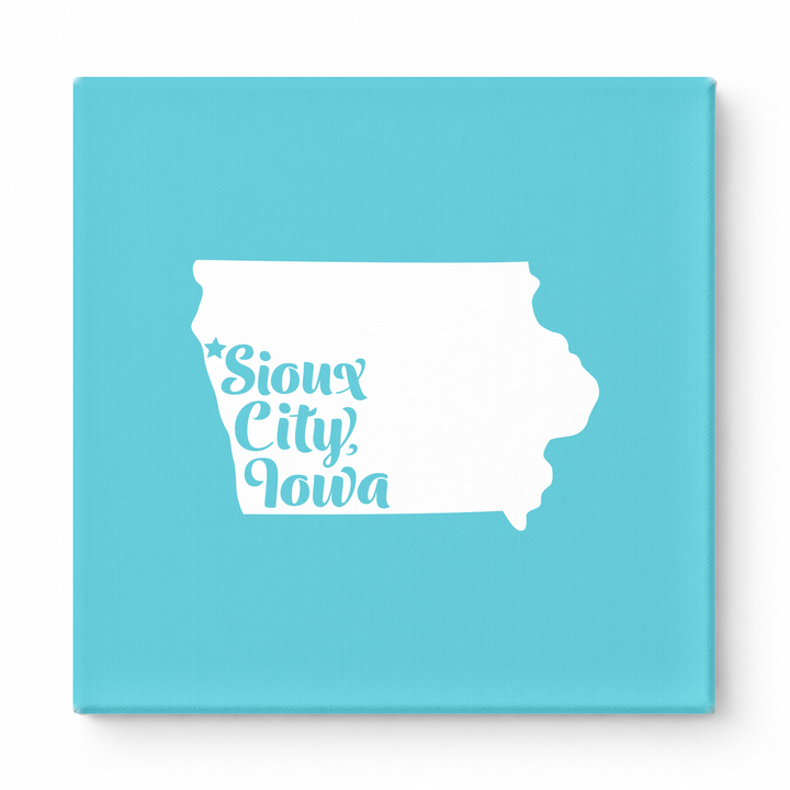 Home Sweet Sioux City — Iowa State Silhouette