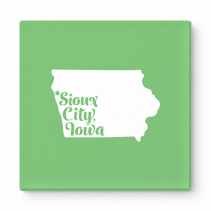 Home Sweet Sioux City — Iowa State Silhouette