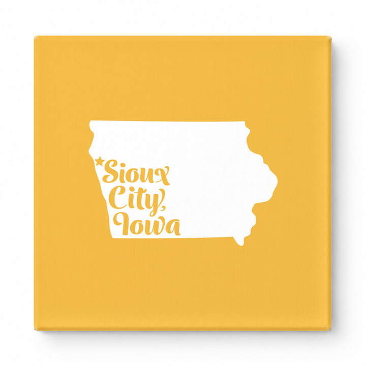 Home Sweet Sioux City — Iowa State Silhouette