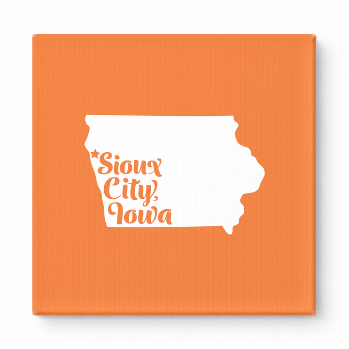 Home Sweet Sioux City — Iowa State Silhouette