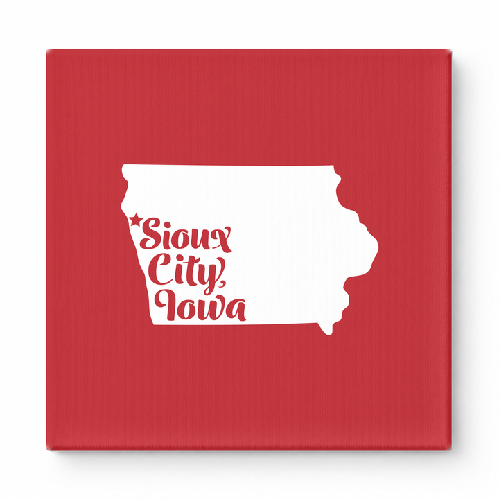 Home Sweet Sioux City — Iowa State Silhouette