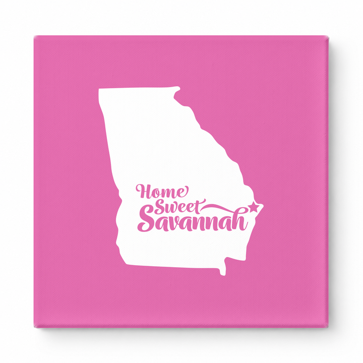 Home Sweet Savannah — Georgia State Silhouette