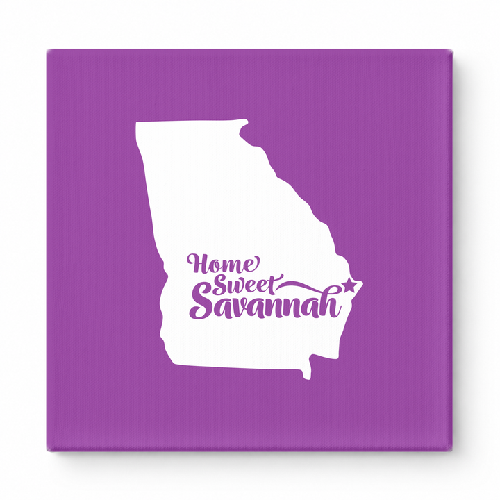 Home Sweet Savannah — Georgia State Silhouette