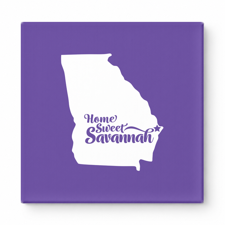 Home Sweet Savannah — Georgia State Silhouette