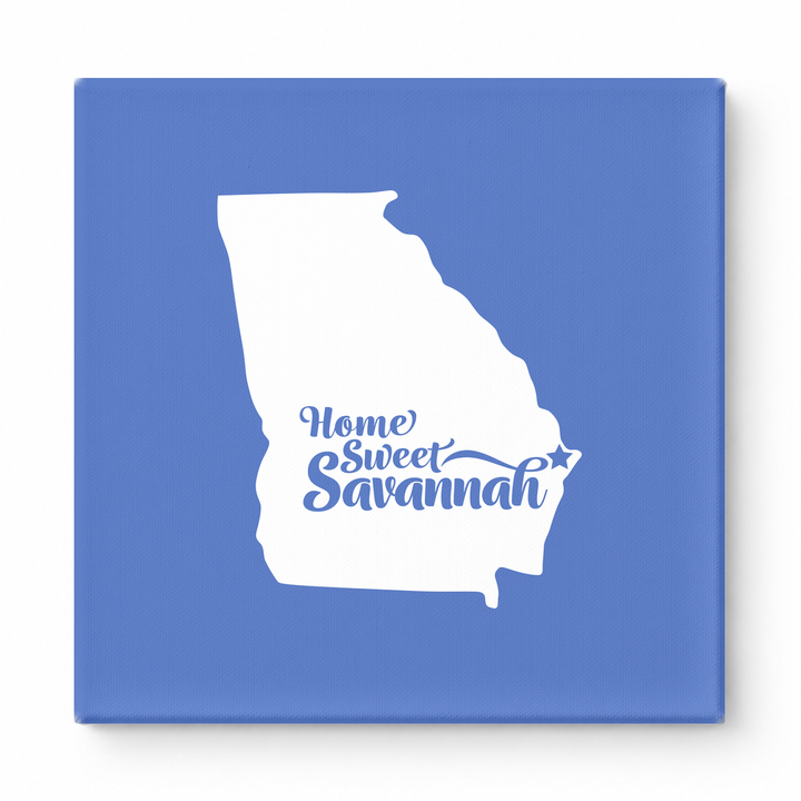 Home Sweet Savannah — Georgia State Silhouette