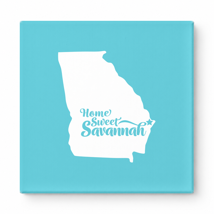 Home Sweet Savannah — Georgia State Silhouette
