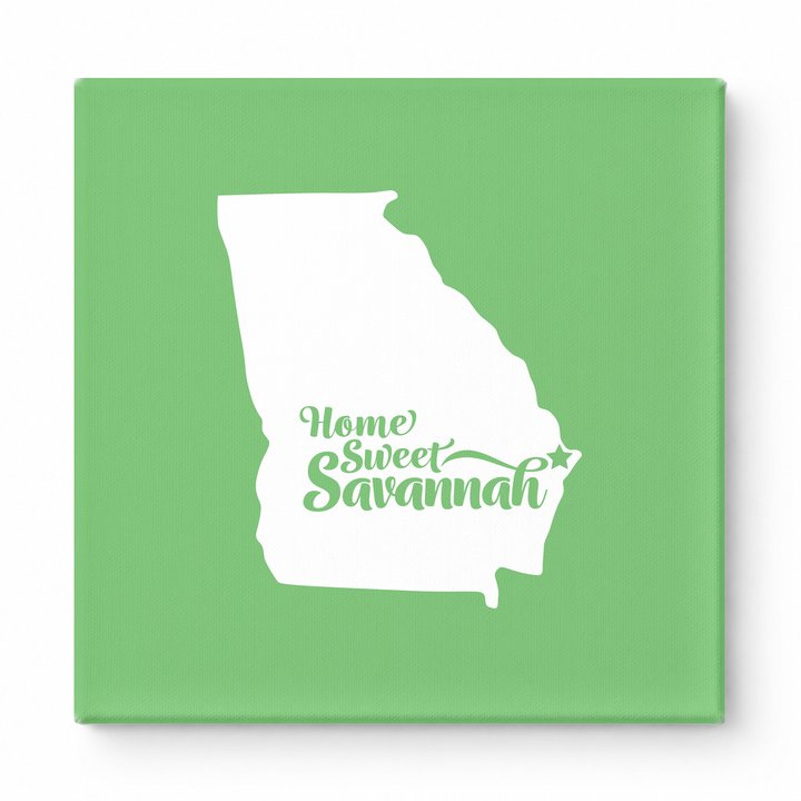 Home Sweet Savannah — Georgia State Silhouette