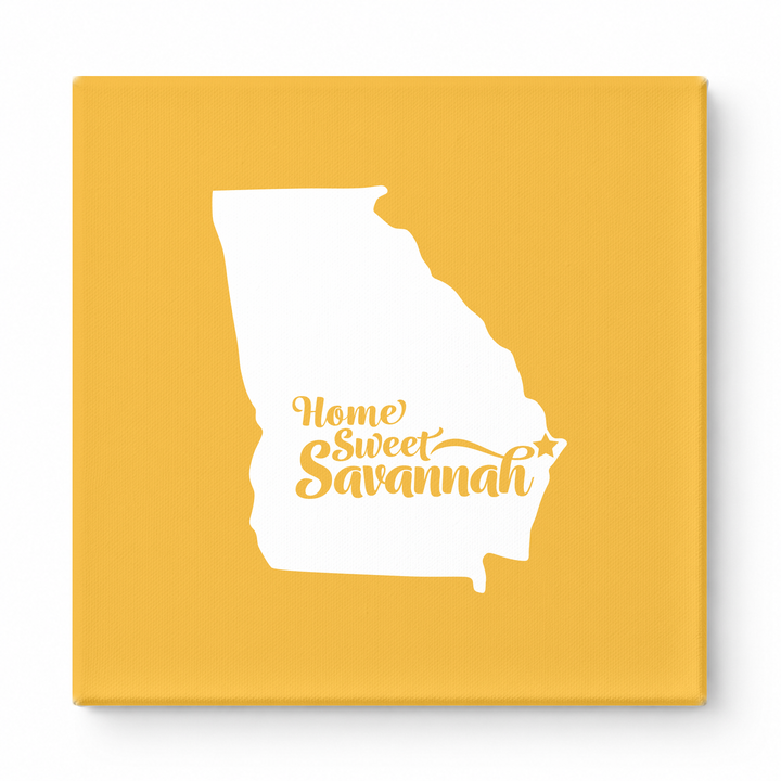 Home Sweet Savannah — Georgia State Silhouette