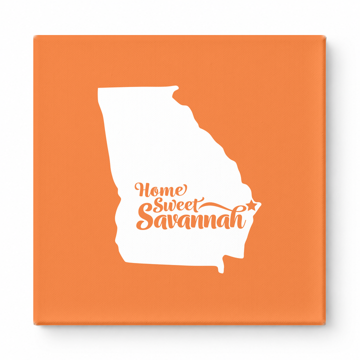 Home Sweet Savannah — Georgia State Silhouette