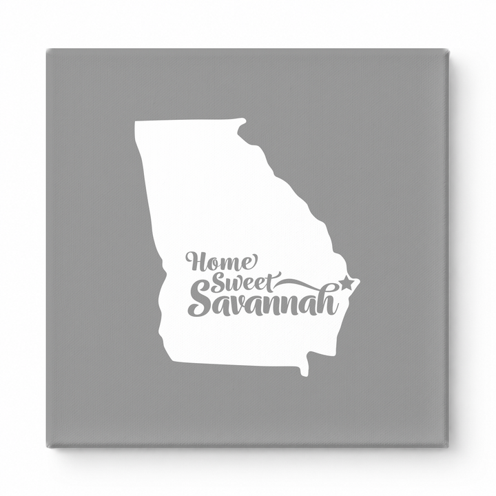 Home Sweet Savannah — Georgia State Silhouette