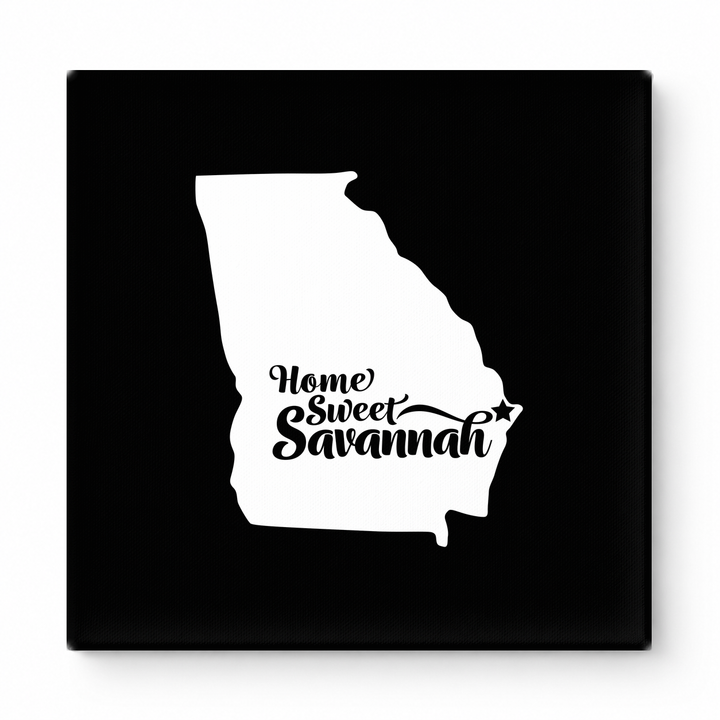 Home Sweet Savannah — Georgia State Silhouette