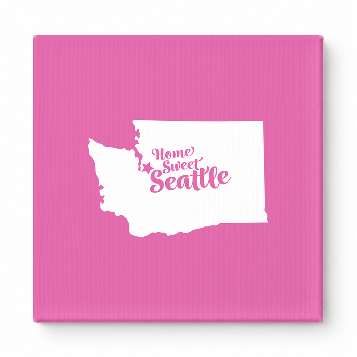 Home Sweet Seattle — Washington State Silhouette