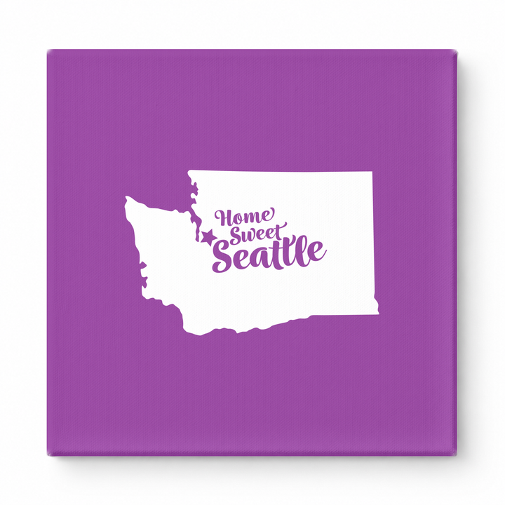 Home Sweet Seattle — Washington State Silhouette