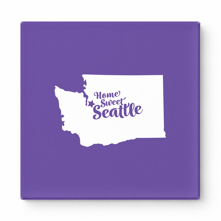 Home Sweet Seattle — Washington State Silhouette