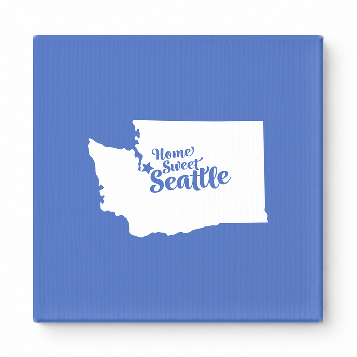 Home Sweet Seattle — Washington State Silhouette
