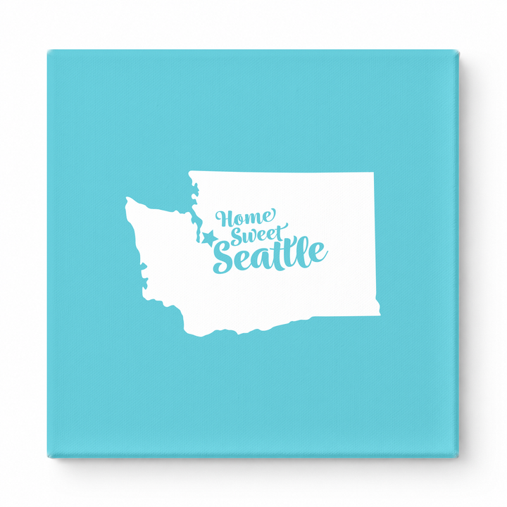 Home Sweet Seattle — Washington State Silhouette