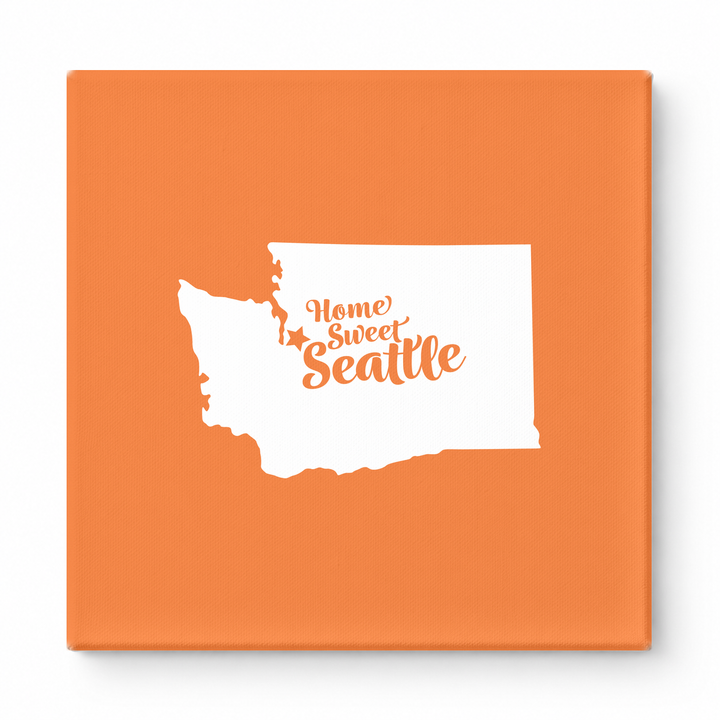 Home Sweet Seattle — Washington State Silhouette