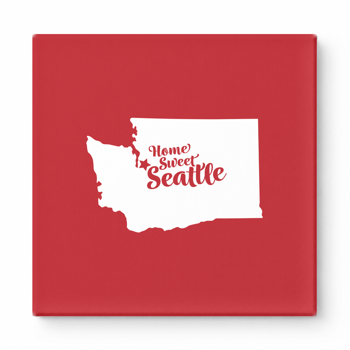 Home Sweet Seattle — Washington State Silhouette