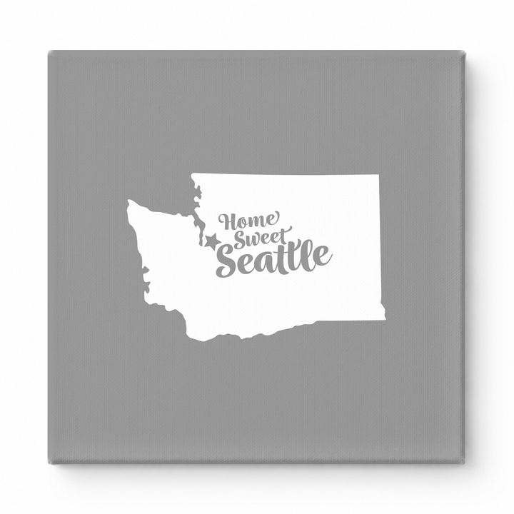 Home Sweet Seattle — Washington State Silhouette