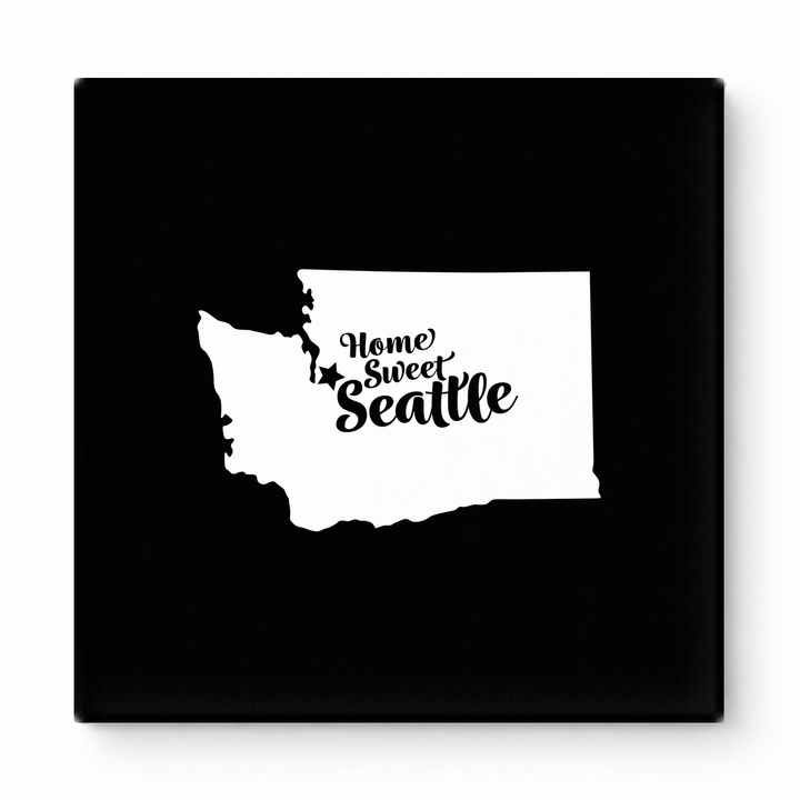 Home Sweet Seattle — Washington State Silhouette
