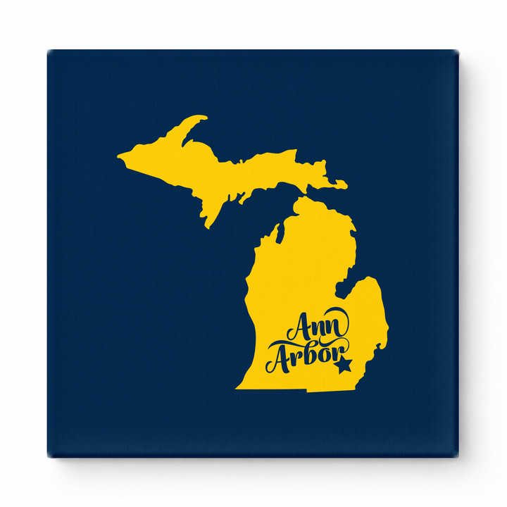 Home Sweet Ann Arbor — Michigan State Silhouette