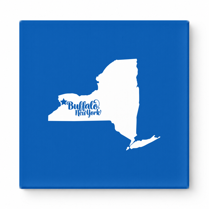 Home Sweet Buffalo — New York State Silhouette