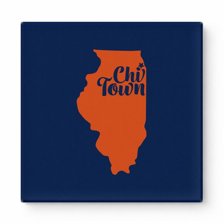 Home Sweet Chicago — Illinois State Silhouette