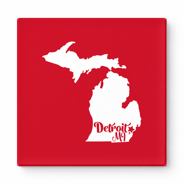 Home Sweet Detroit — Michigan State Silhouette