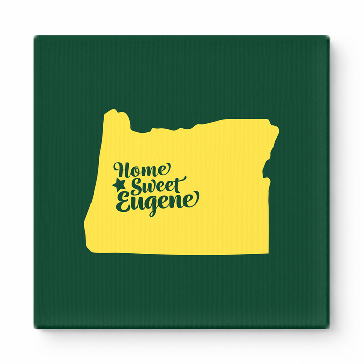 Home Sweet Eugene — Oregon State Silhouette