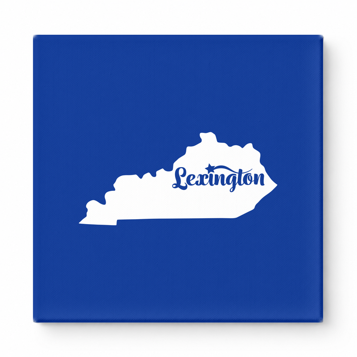 Home Sweet Lexington — Kentucky State Silhouette